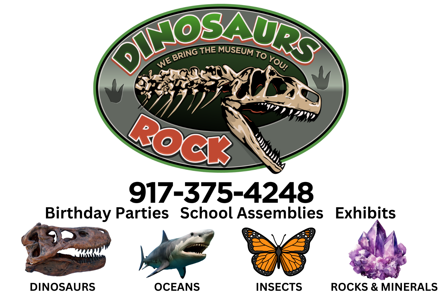 Dinosaurs Rock® School Programs, Dinosaur Parties. Libraries