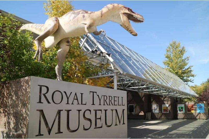 Royal Tyrrell Museum outside of Museum