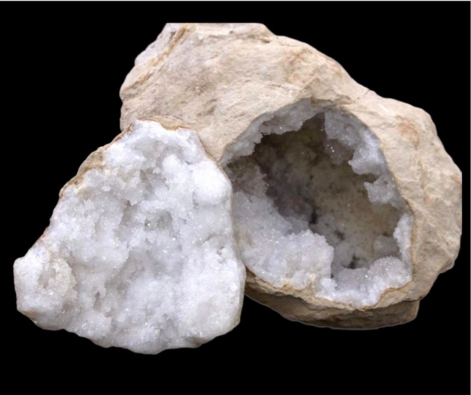 A crystal filled Geode
