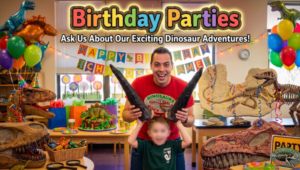 Dinosaurs Rock Birthday Parties