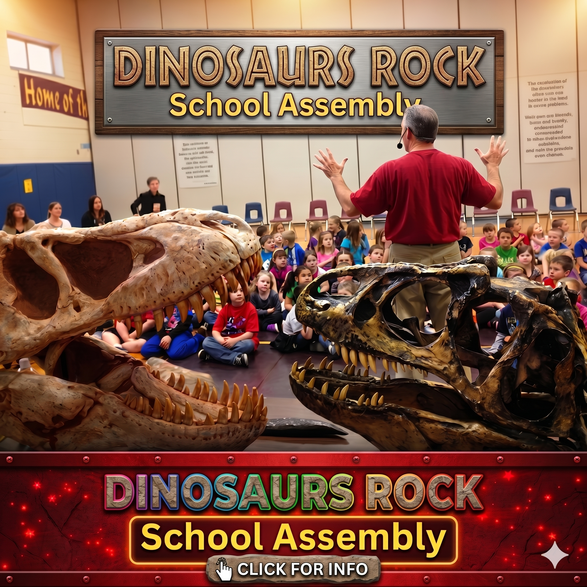 Dinosaurs Rock School Assembly