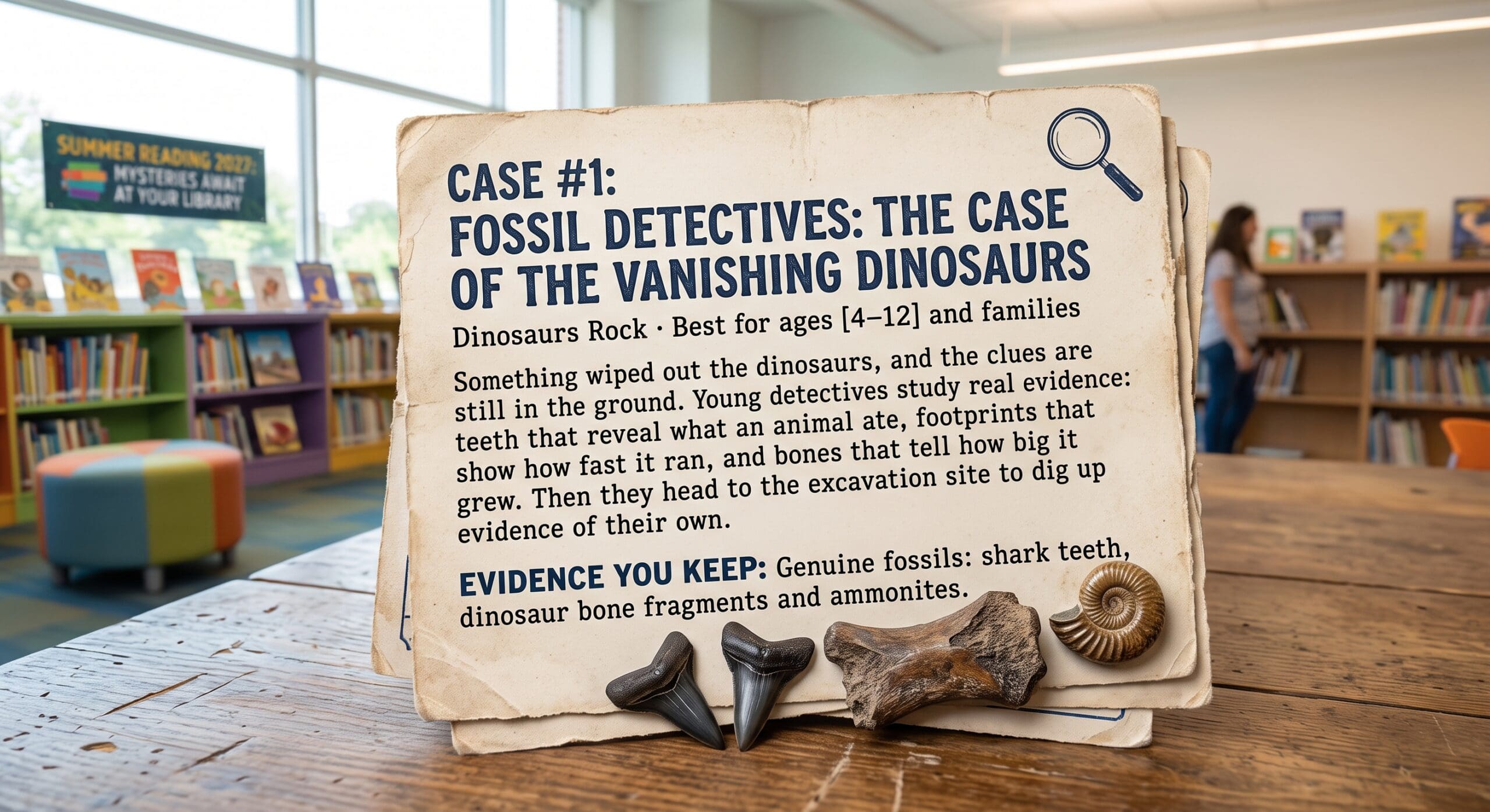 Case 1 Fossil Detectives