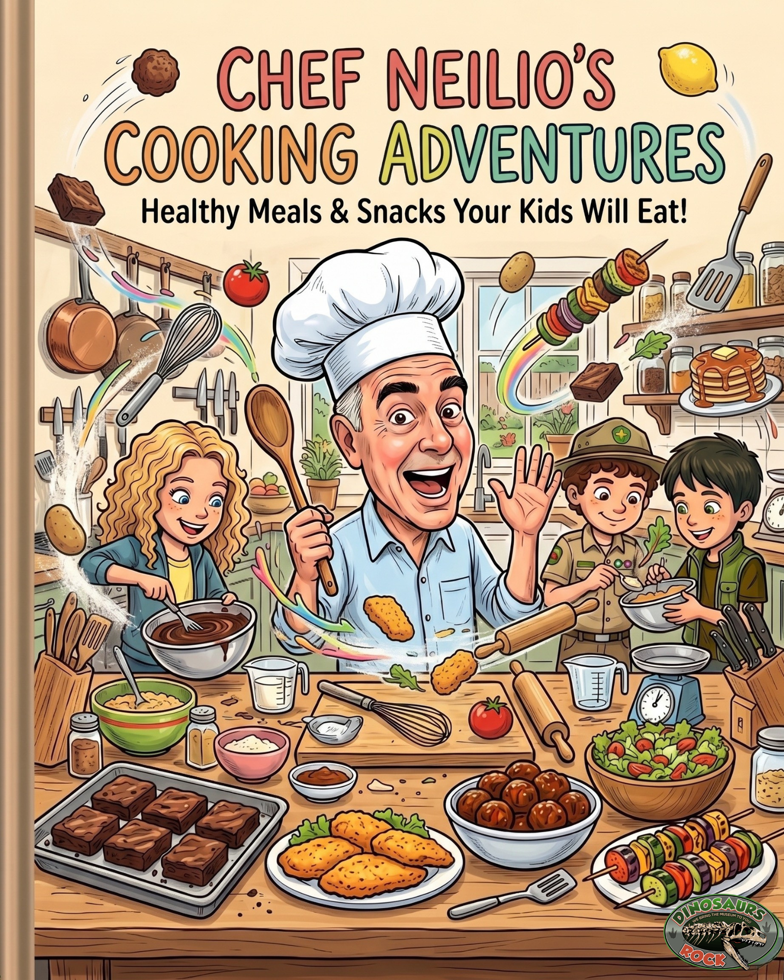Chef Neilios Cooking Adventure Book on Amazon