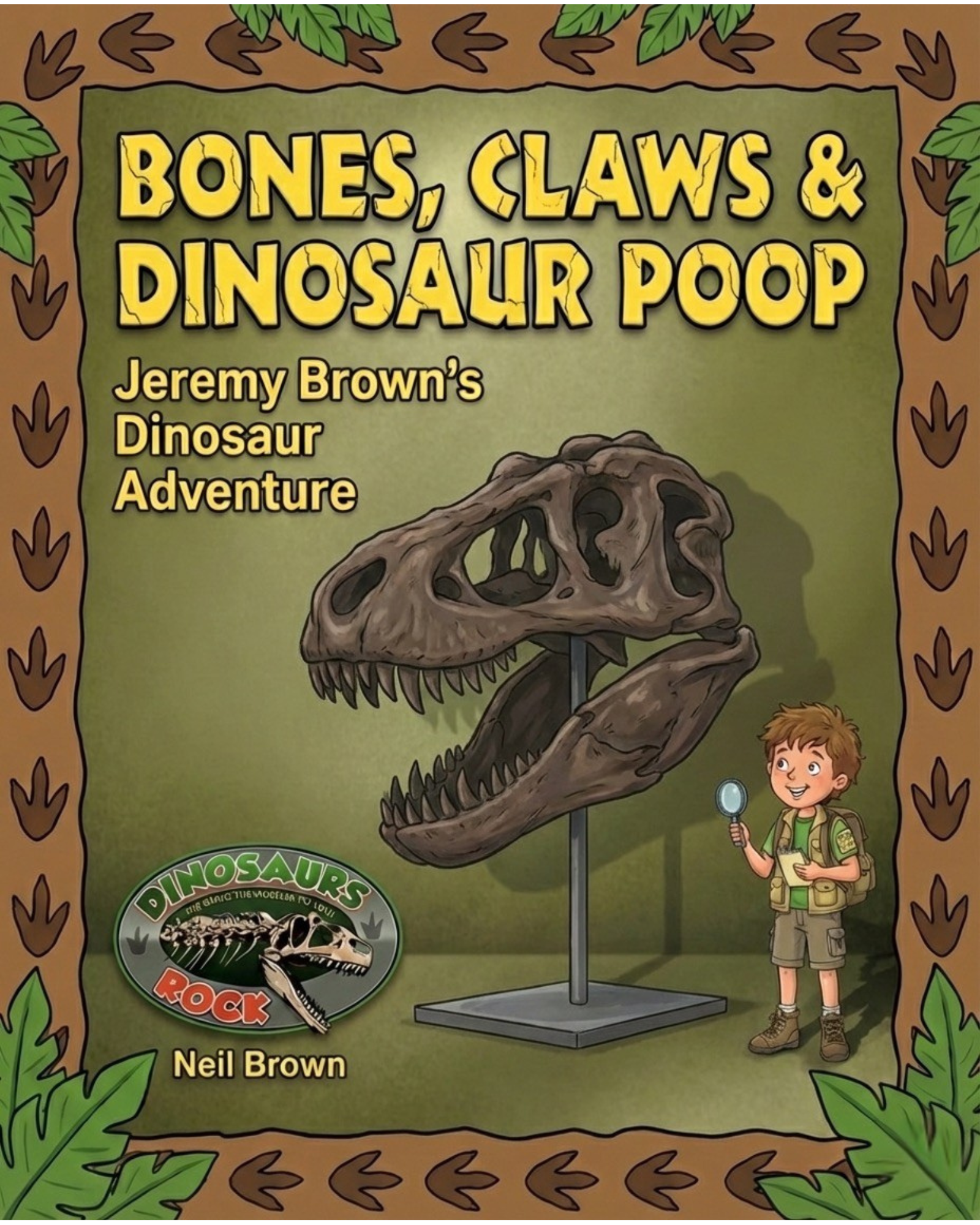 Bones, Claws & Dinosaur Poop Book